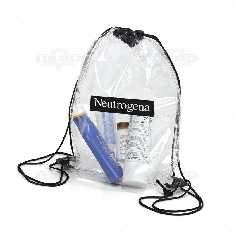 Mochila Saco em PVC Transparente Personalizada